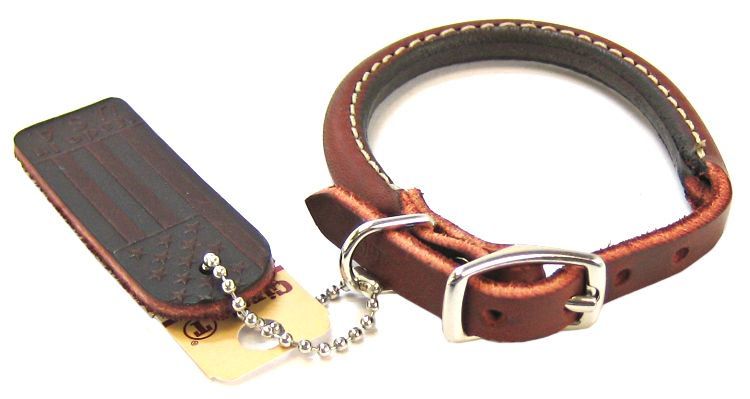 Latigo Leather Round Collar