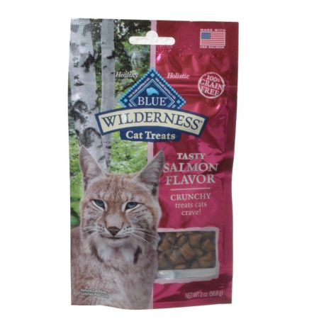 Wilderness Crunchy Cat Treats - Tasty Salmon Flavor 2oz